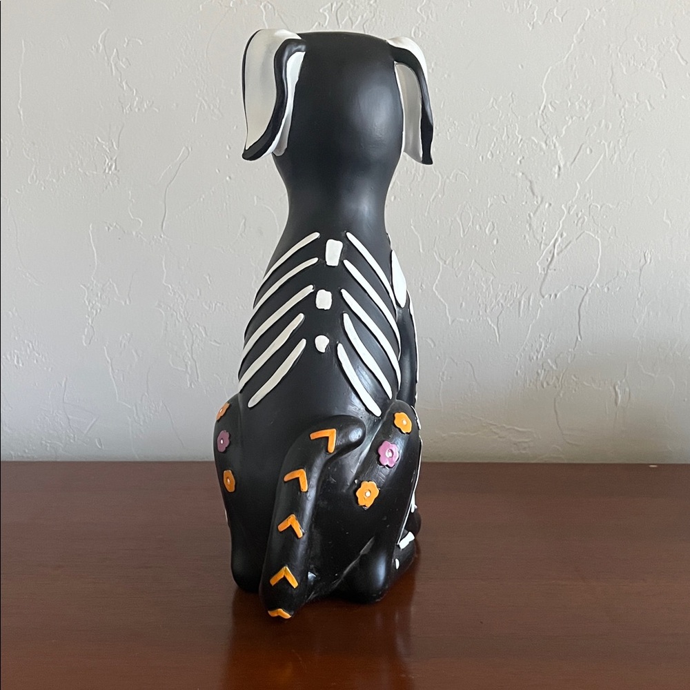 🎃Day of the Dead Fia De Los Muertos Colorful Skeleton Dog Figurine Halloween🎃 - Picture 5 of 11